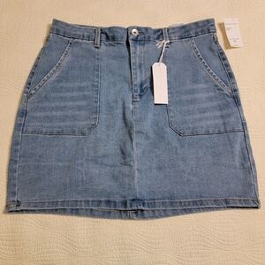 NWT Sanctuary Denim Mini Skirt